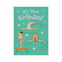 Gymnastics It's Your Birthday! Card  