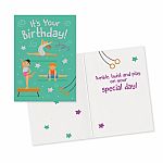 Gymnastics It's Your Birthday! Card  