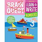 Brain Quest - Learn to Write Numbers