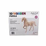 Horse - 3D Wooden Puzzle