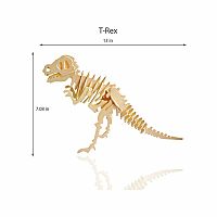 T-Rex - 3D Wooden Puzzle.