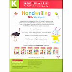 Handwriting Skills Workbook - Kindergarten.