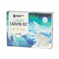 Alabaster Carving Kit - Arctic Hare