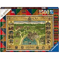 Hogwarts Map - Ravensburger 