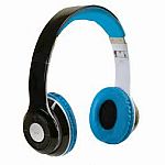 Bluetooth Pro Series Headphones - Blue/Black.