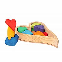 Rainbow Hearts Building Set