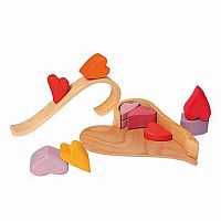 Red Hearts Building Set 