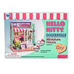 Hello Kitty Bookstore DIY Miniature House Kit