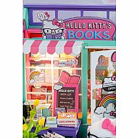 Hello Kitty Bookstore DIY Miniature House Kit