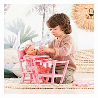 Corolle: High Chair - Pink