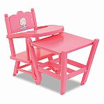 Corolle: High Chair - Pink