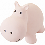 Tikiri Natural Rubber Rattle - Hippo 