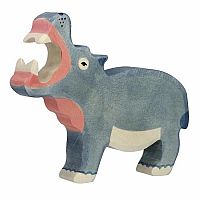 Hippopotamus Figure, Roaring