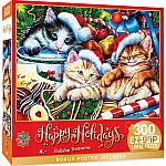 Holiday Treasures - Masterpieces Puzzles EZ Grip, 300 pieces