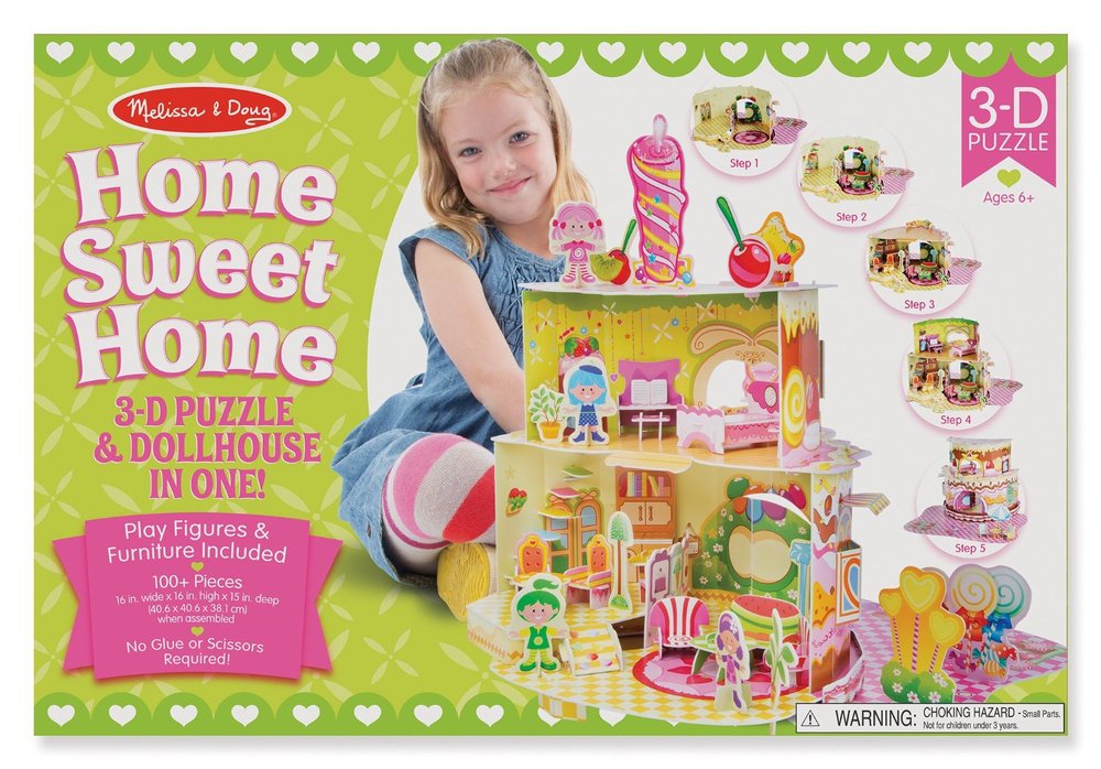 Home Sweet Home 3D Puzzle Toy Sense