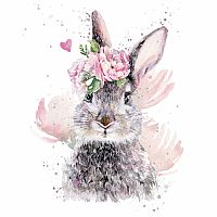 Hopper Studios Greeting Card - Birthday Girl - Bunny