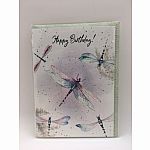Hopper Studios Greeting Card - Dragonfly - Birthday