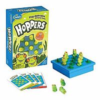 Hoppers Peg-Solitaire Jumping Game - Retired 