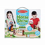 Train & Jump Horse Show Play Set