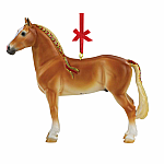 Breyer Horses 2021 Holiday Collection Beautiful Breeds Ornament - Belgian