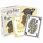Harry Potter Hufflepuff Playing Cards.