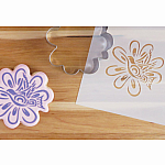 Cookie Cutter and Stencil Set - Hummingbird