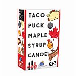 Taco Puck Maple Syrup Canoe.