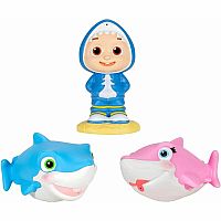 Cocomelon Bath Squirters with Sharks