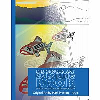 Mark Preston - Tlingit Colouring Book.