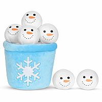 Snow Much Fun Snowballs and Bucket Plush