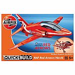 Red Arrows Hawk Quick Build Model