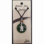 Medicine Stone Jewelry - Jade Inukshuk Reflect Necklace    