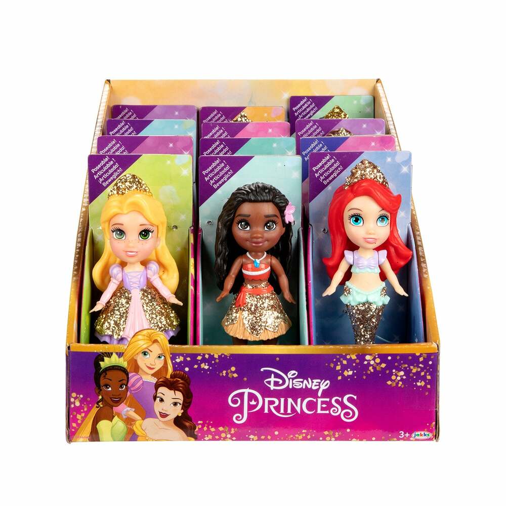 Disney princess poseable 2025 figures