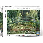 The Japanese Footbridge by Claude Monet - Eurographics.