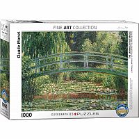 The Japanese Footbridge by Claude Monet - Eurographics.