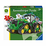 John Deere Tractor Floor Puzzle - Ravensburger  