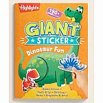 Giant Sticker Dinosaur Fun Book