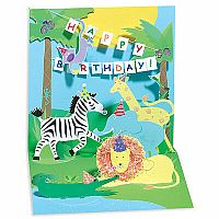 Jungle Birthday Pop-Up Card