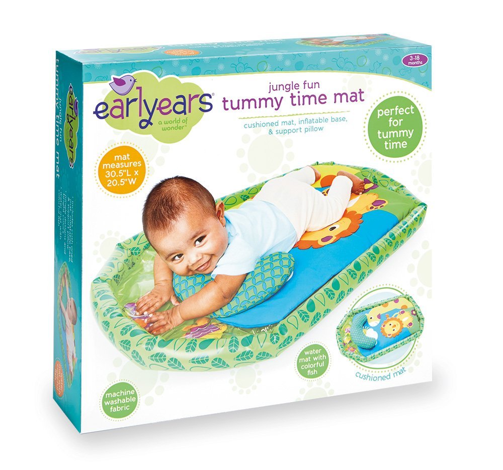 Jungle Fun Tummy Time Mat Toy Sense