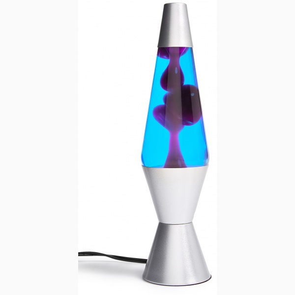 14.5" Purple/Blue Lava Lamp Toy Sense
