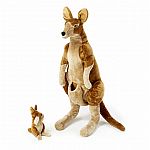 Kangaroo & Joey Lifelike Stuffed Animal