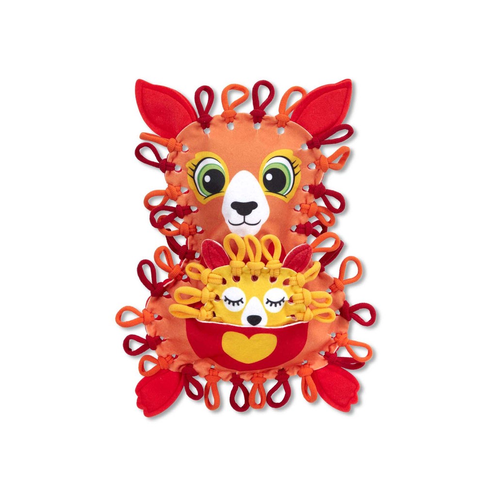 Loop It! Cuddly Kangaroos Beginner Craft Kit. Toy Sense