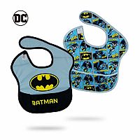 Batman 2 Pack Bib