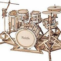 Drum Kit - Modern Wooden Puzzle  