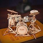 Drum Kit - Modern Wooden Puzzle  