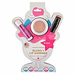 Pink Sugar Fluff & Raspberry - Blush and Lip Shimmer Set