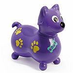 Kody Inflatable Bouncing Puppy - Purple 