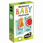Mes Premieres Montessori Baby Flashcards - French