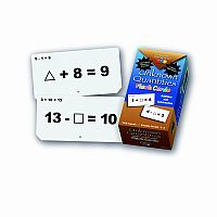 Unknown Quantities Addition and Subtraction Flash Cards