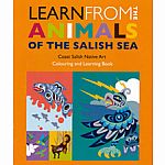 Learn From the Animals of the Salish Sea - Colouring & Learning Book